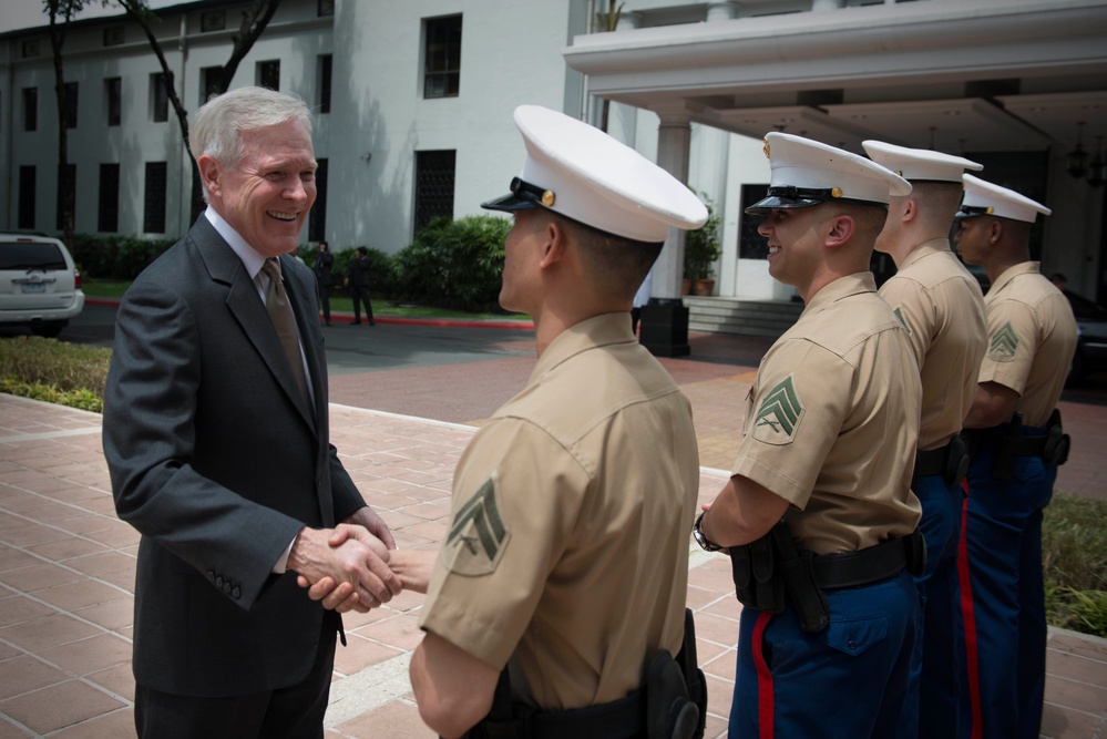 SECNAV visits Philippines