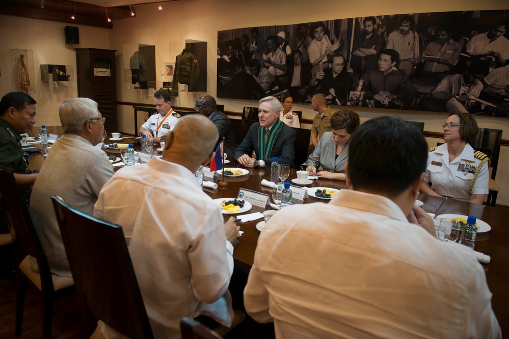 SECNAV visits Philippines