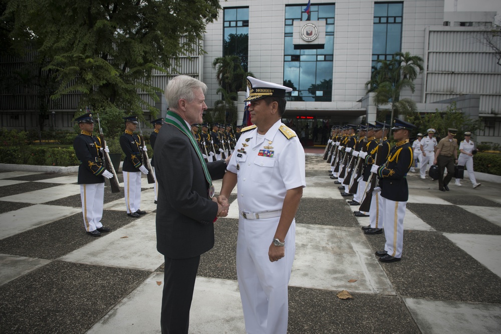 SECNAV visits Philippines