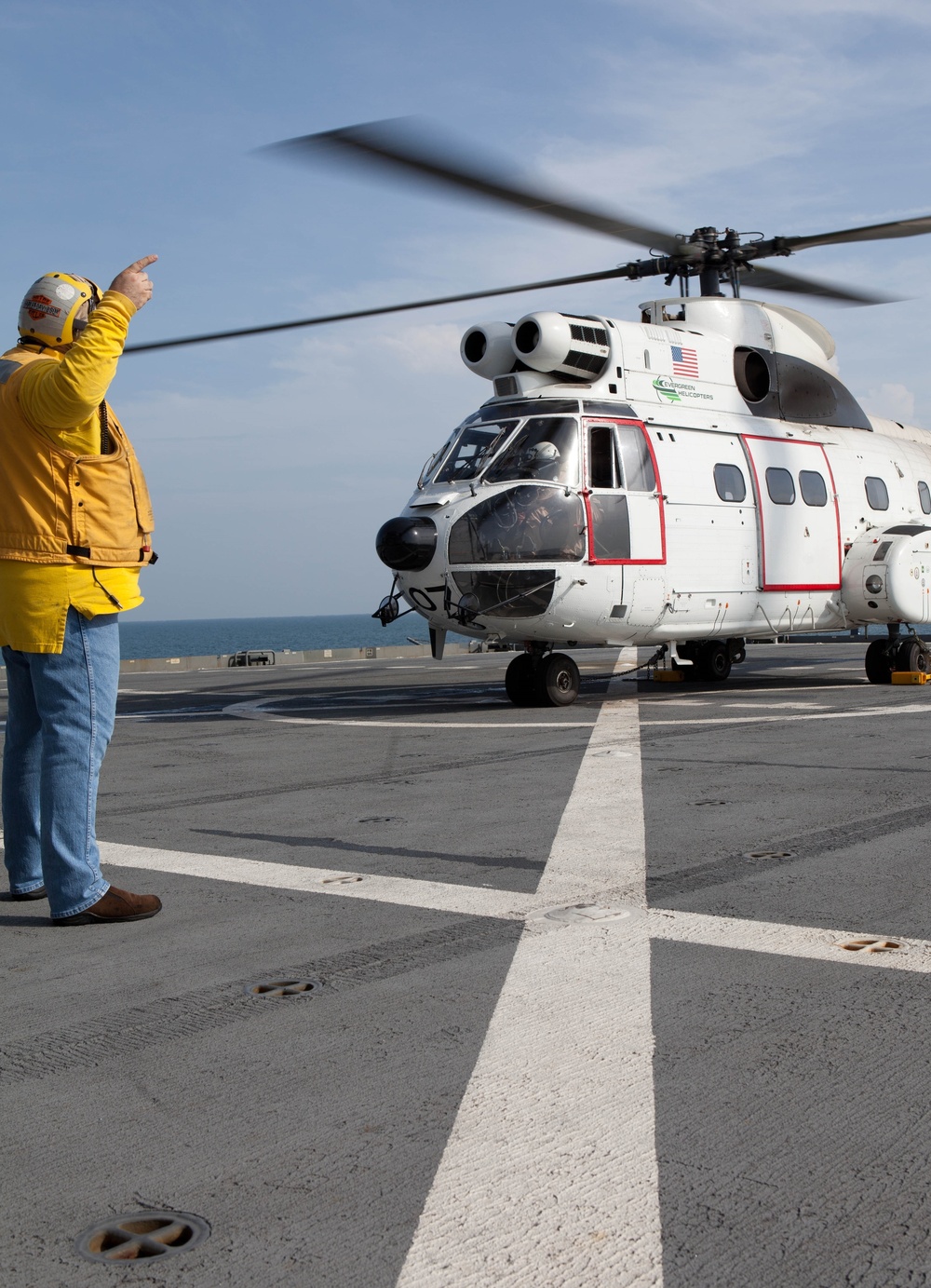 USNS Matthew Perry brings lift capabilities to Brunei