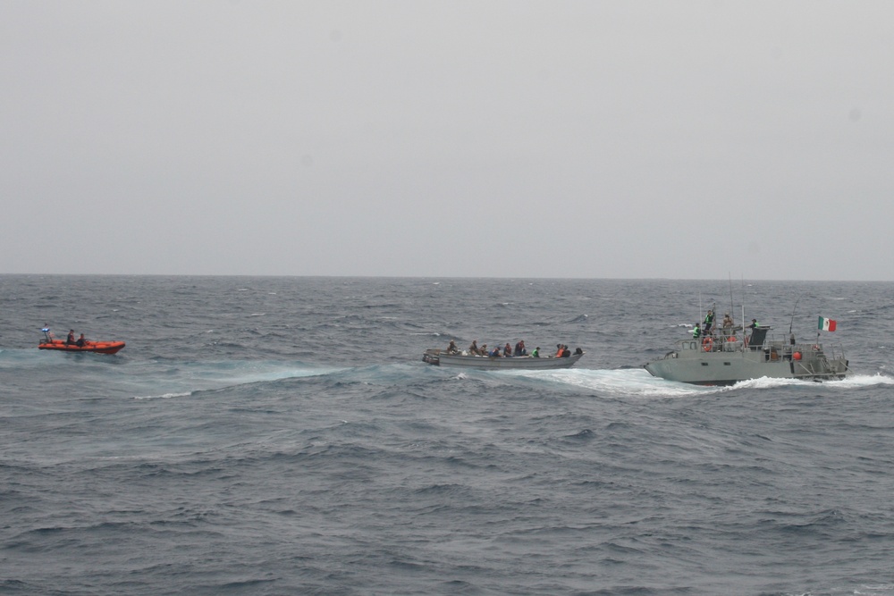 Coast Guard, Mexican navy disrupt smuggling attempt