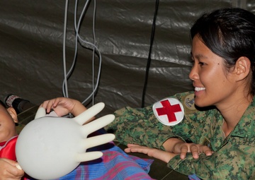ASEAN-Plus 8 nations showcase capabilities of field hospital