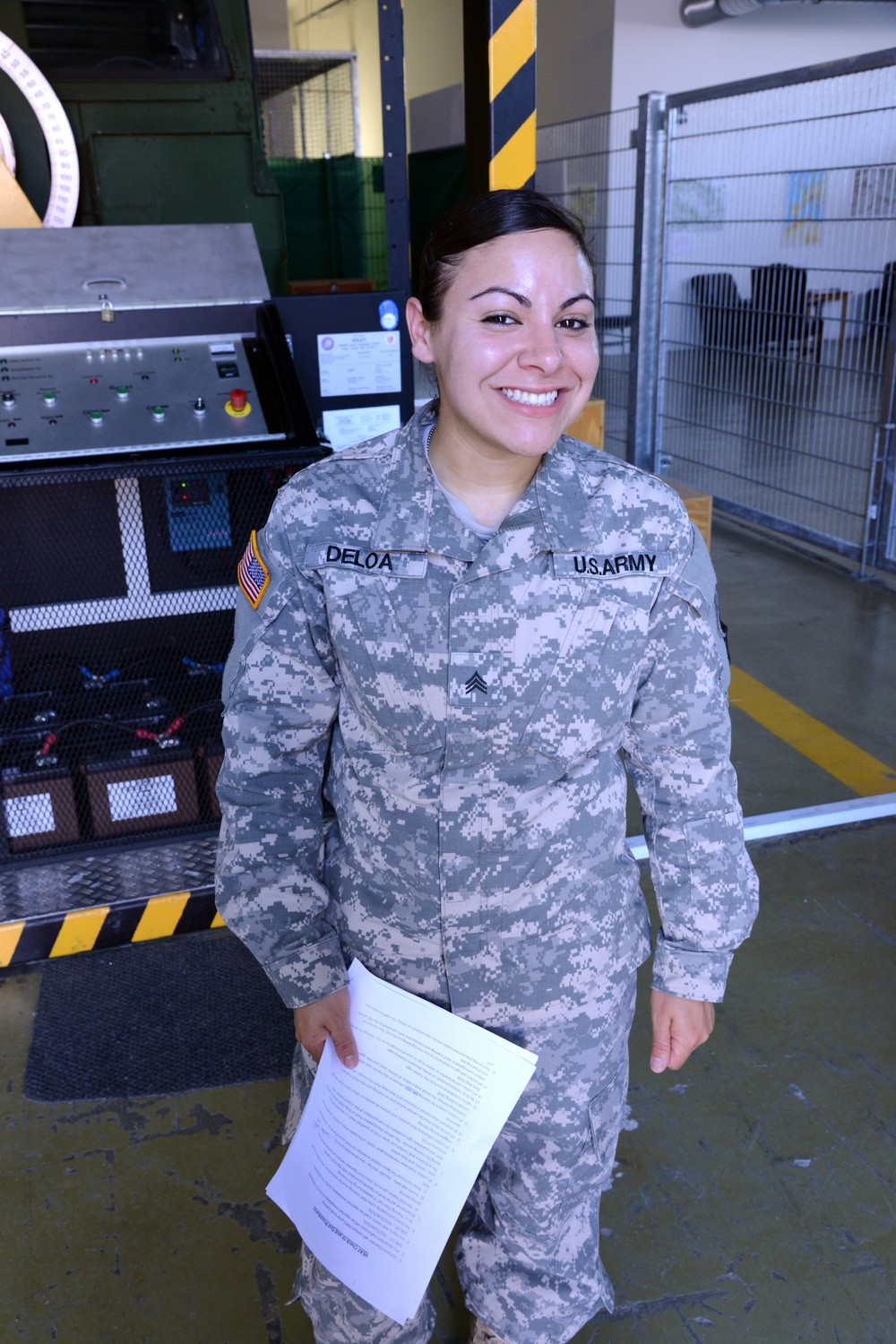 Training on the HMMWV Egress Assistance Trainer