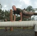 Recruits maneuver through obstacle course