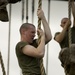 Recruits maneuver through obstacle