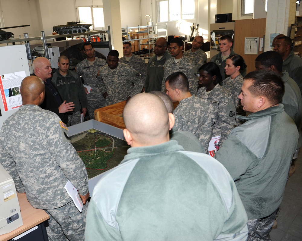 Training Suppor Center Wiesbaden briefing
