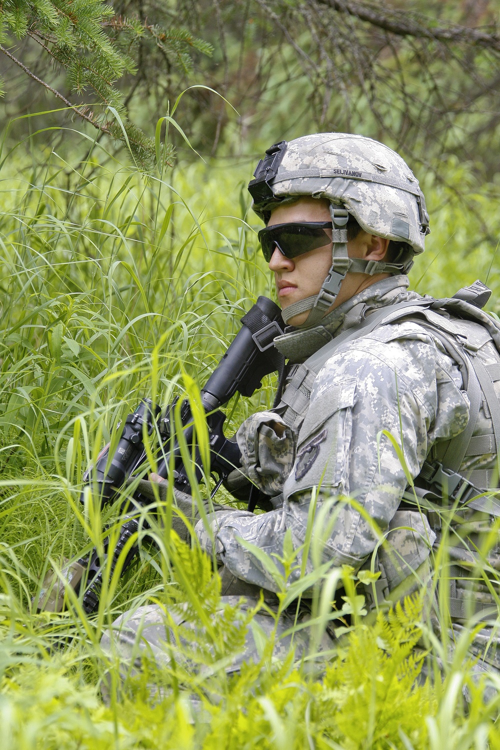 Alaska cavalry unit conducts dismounted live-fire exercise