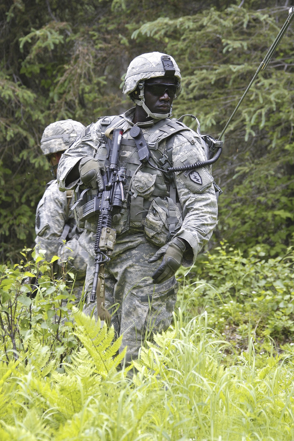 Alaska cavalry unit conducts dismounted live-fire exercise