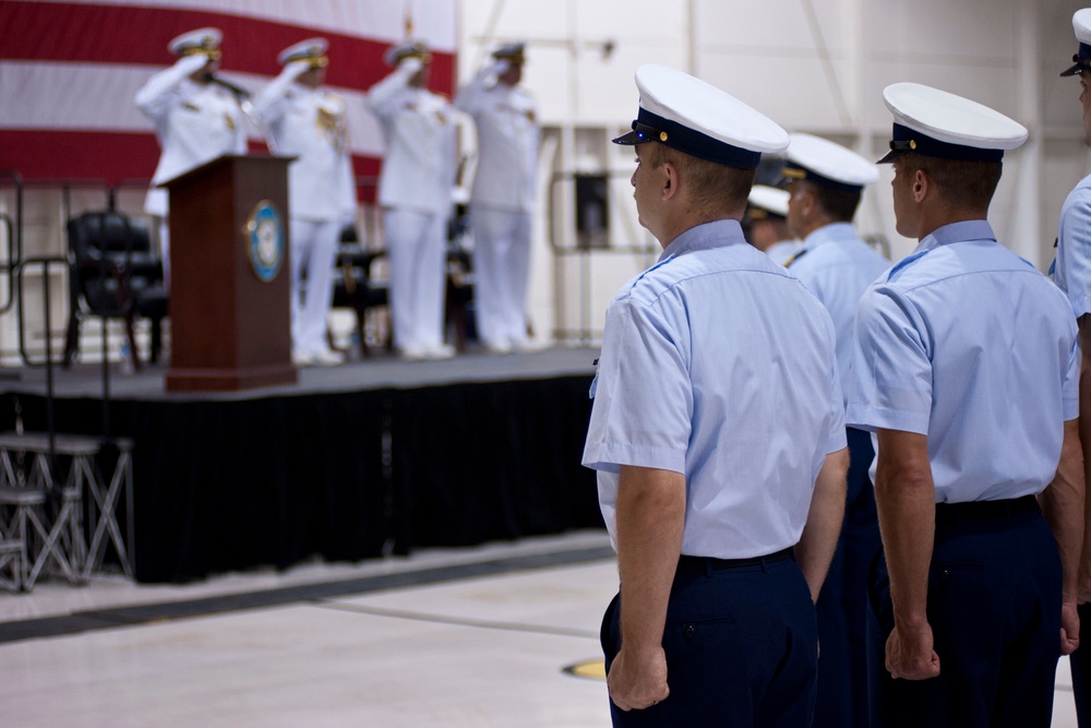 Change of command for Air Station Houston