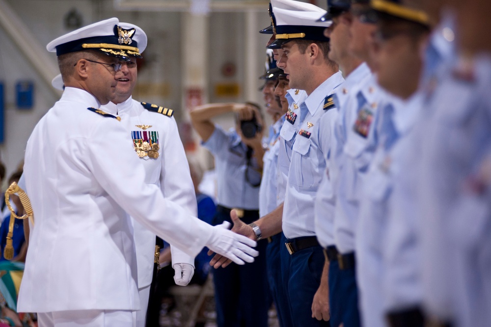 Change of command for Air Station Houston