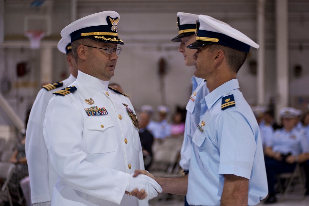 Change of command for Air Station Houston