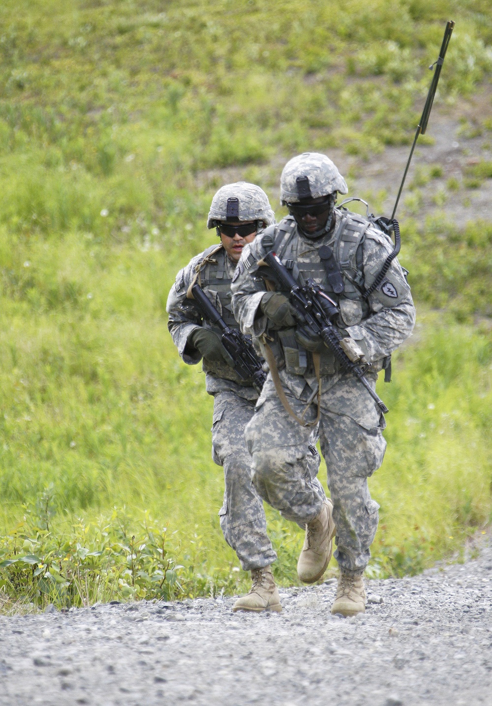 Alaska cavalry unit conducts dismounted live-fire exercise