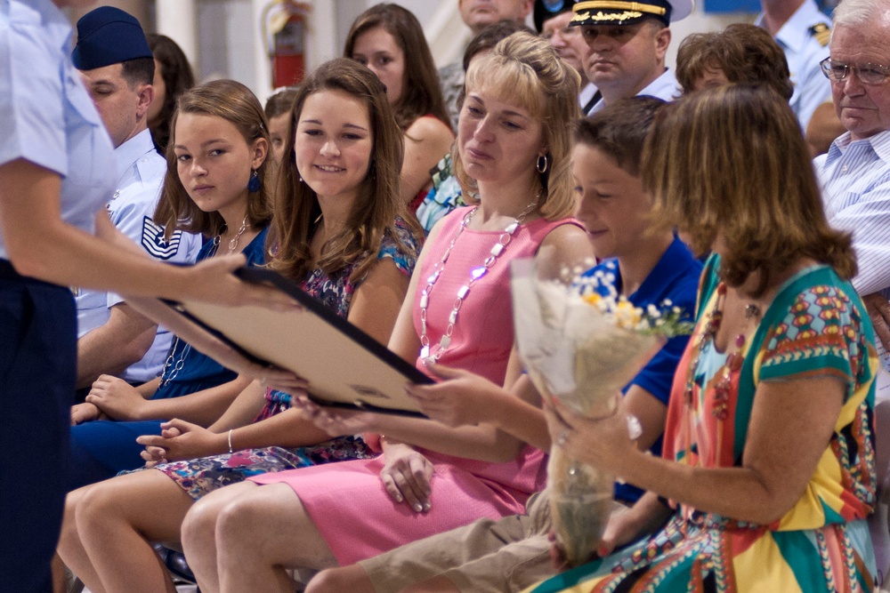 Change of command for Air Station Houston