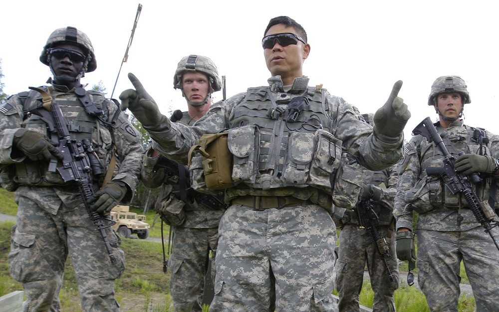 Alaska cavalry unit conducts dismounted live-fire exercise
