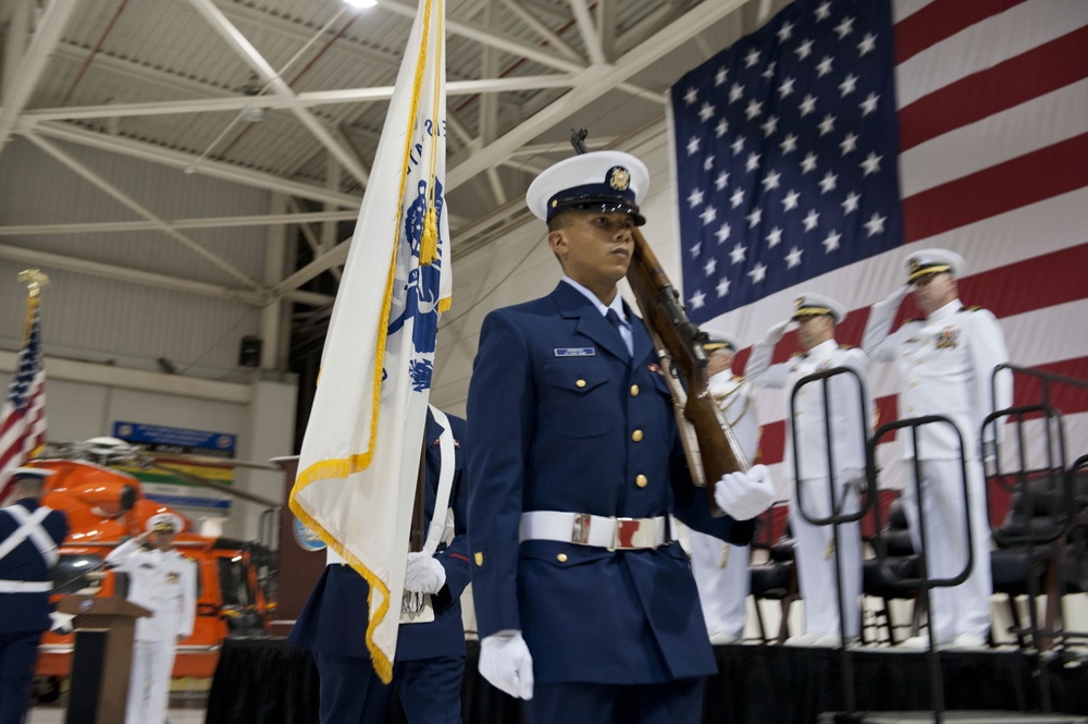 Change of command for Air Station Houston