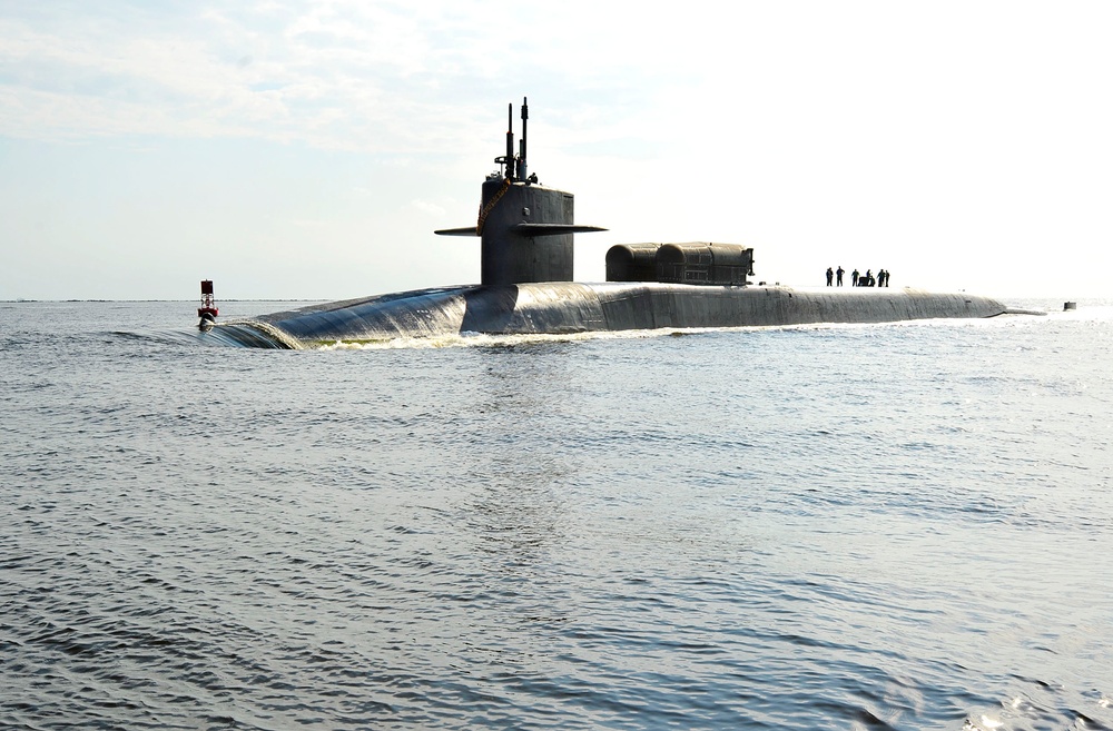 USS Florida returns to Kings Bay