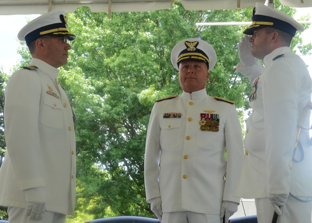 MSU Portland change of command ceremony