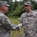 Spc. Goda recieves Command Coins