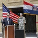 Mayor speaks at Army Training Center in Belton, Mo.