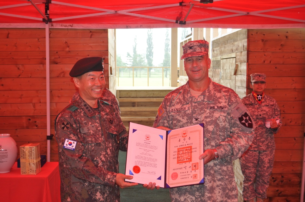 210th Fires Brigade change of command