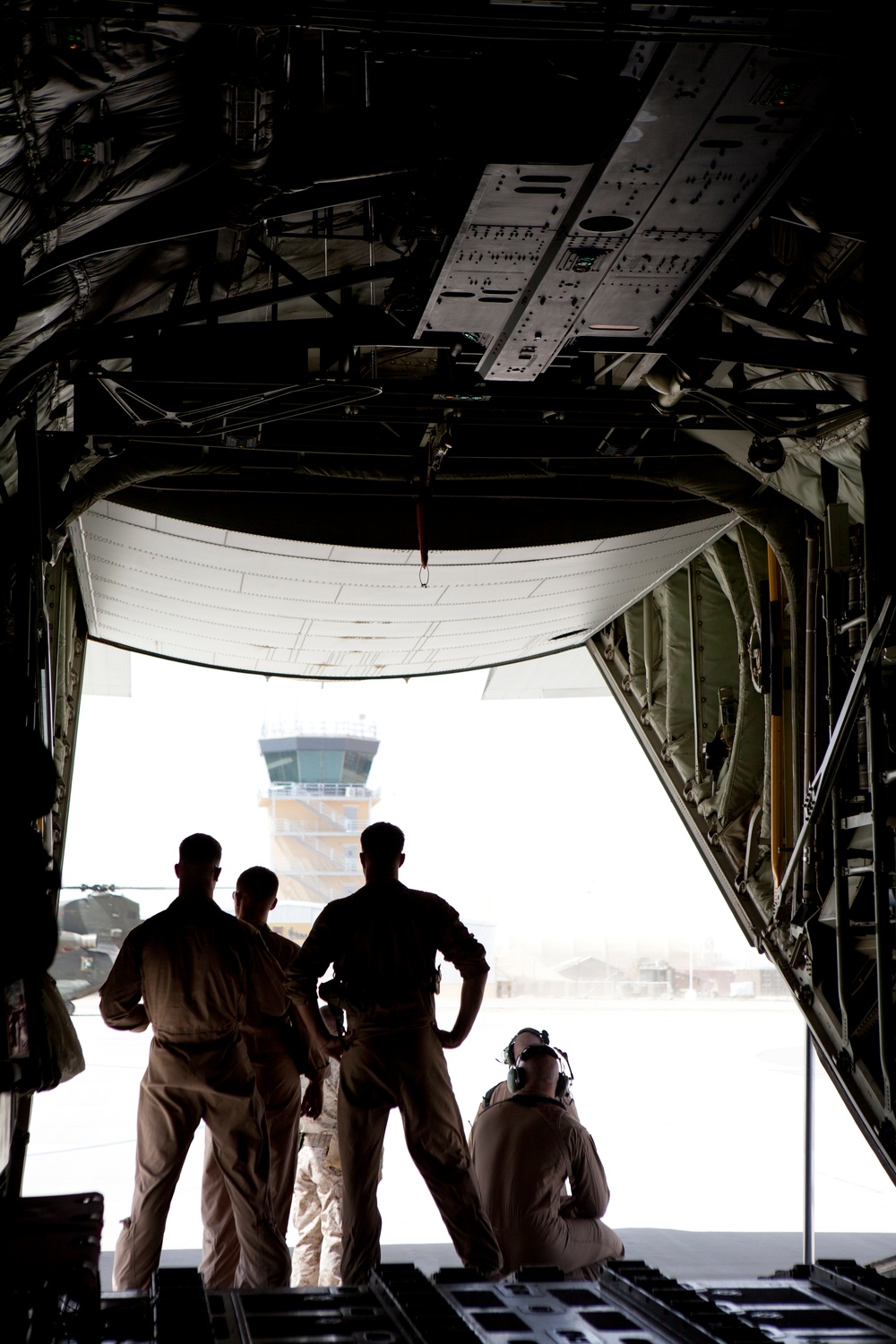 Commandant and Sergeant Major of The Marine Corps Visit FOB Thomas