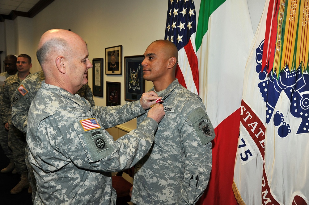 Meritorious Service Medal to Staff Sgt. Christopher T. Hirata