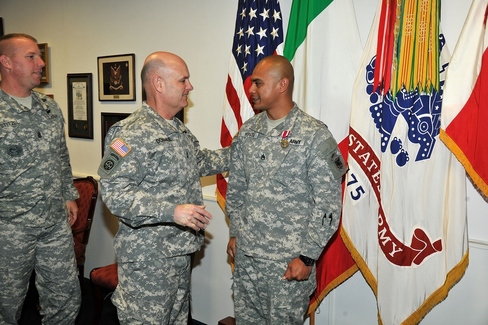 Meritorious Service Medal to Staff Sgt. Christopher T. Hirata