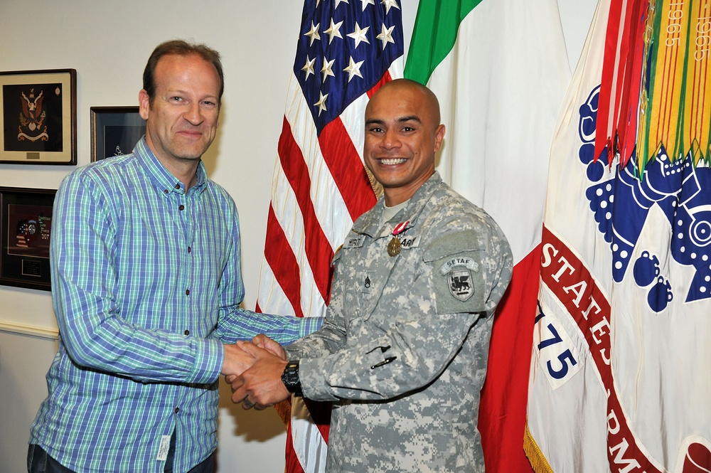 Meritorious Service Medal to Staff Sgt. Christopher T. Hirata