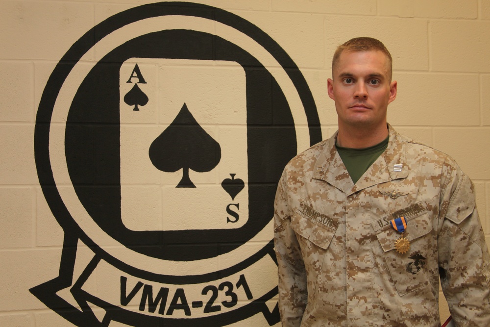 VMA-231 Marines awarded for accomplishments