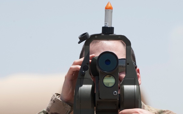 Artillerymen stand ready to counter fire in eastern Afghanistan