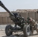 Artillerymen stand ready to counter fire in eastern Afghanistan