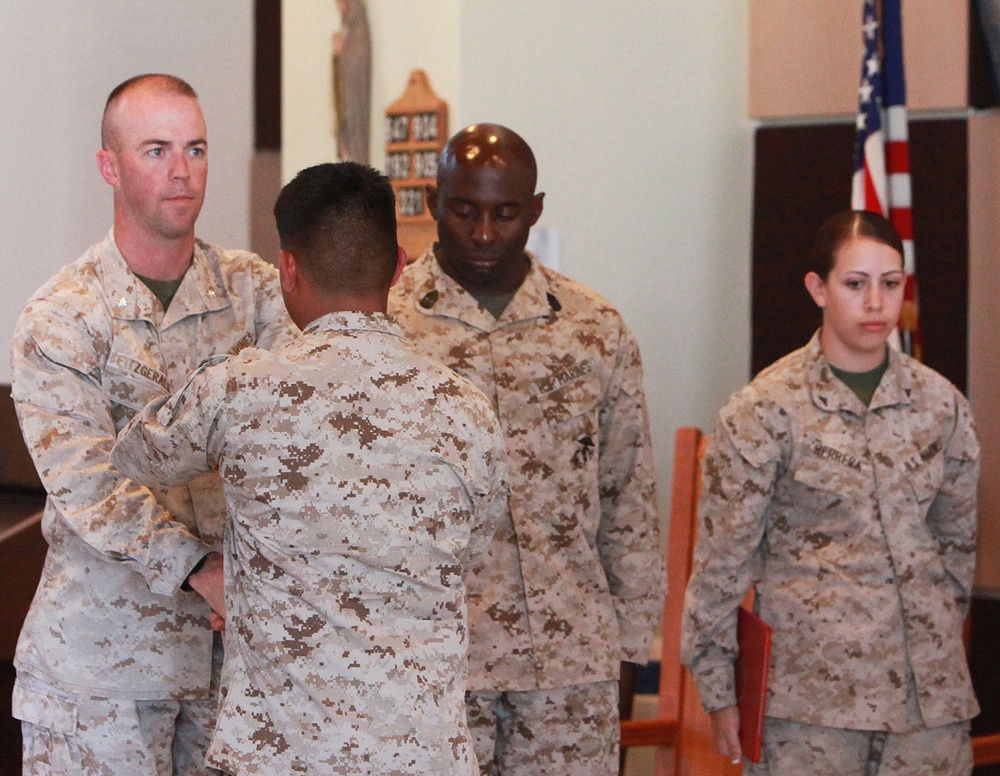 DVIDS - News - 1st Supply Battalion leads the way with capstone ceremony