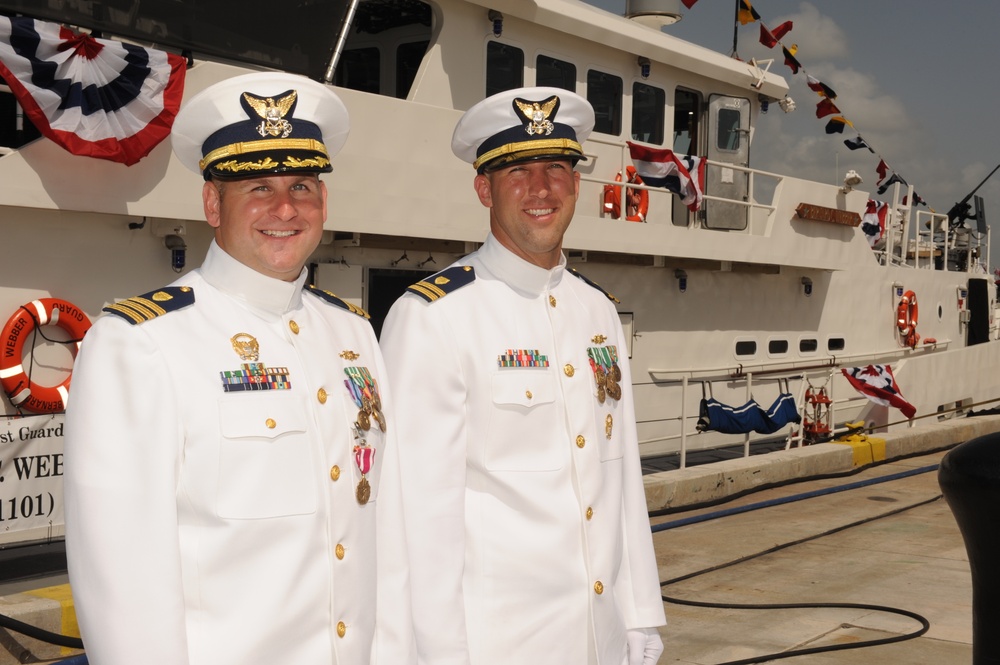 Coast Guard Cutter Bernard C. Webber change of command