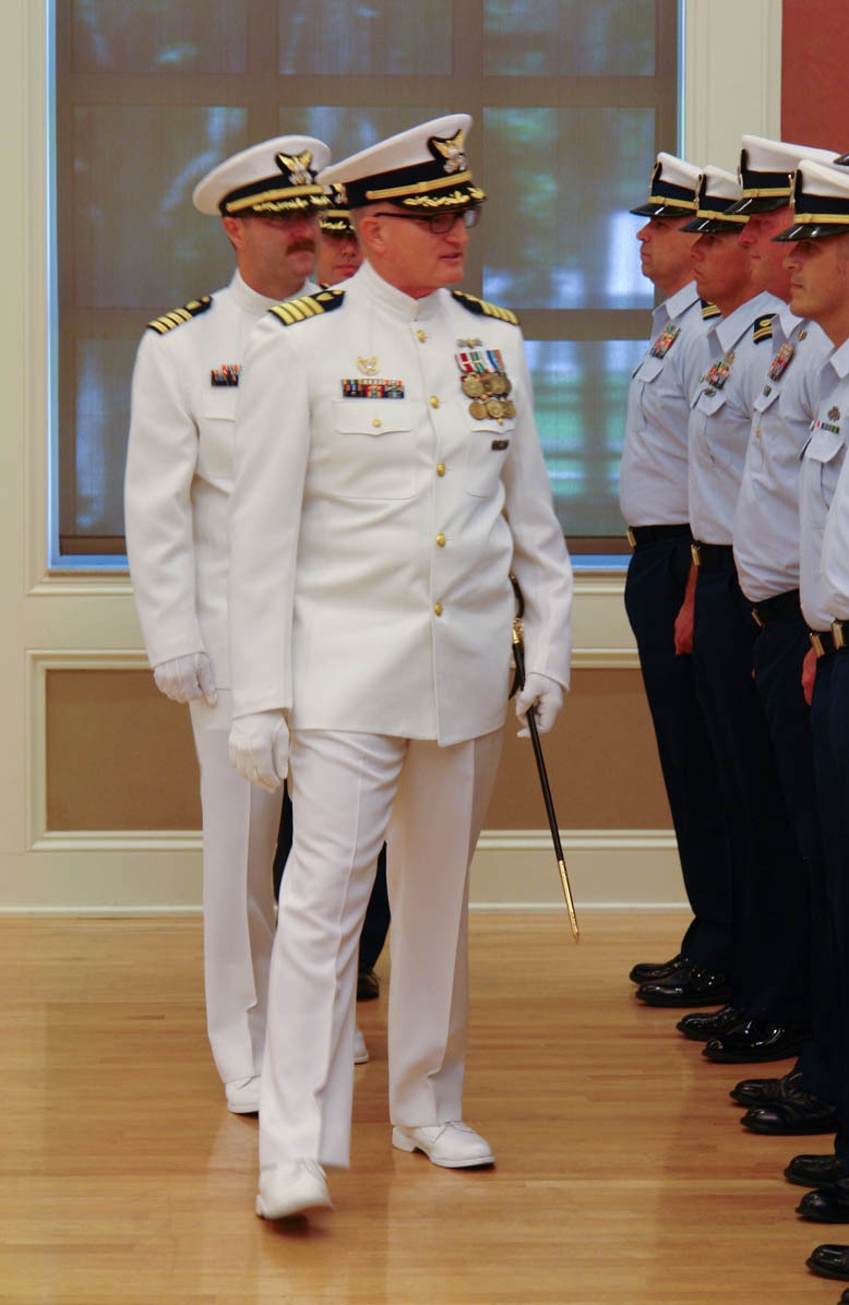 Coast Guard change of command