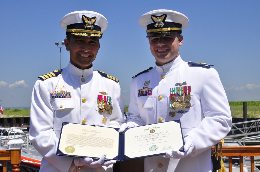 Eatons Neck Coast Guard Station holds change of command ceremony