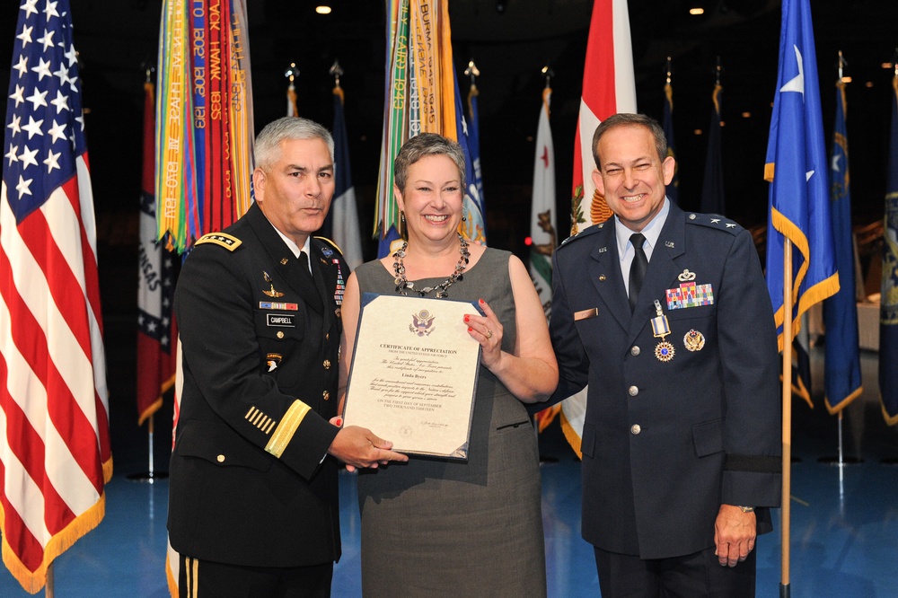 Maj. Gen. Timothy A. Byers Retirement Ceremony hosted by VCSA Campbell