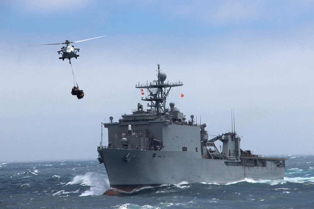 USS New Orleans operations