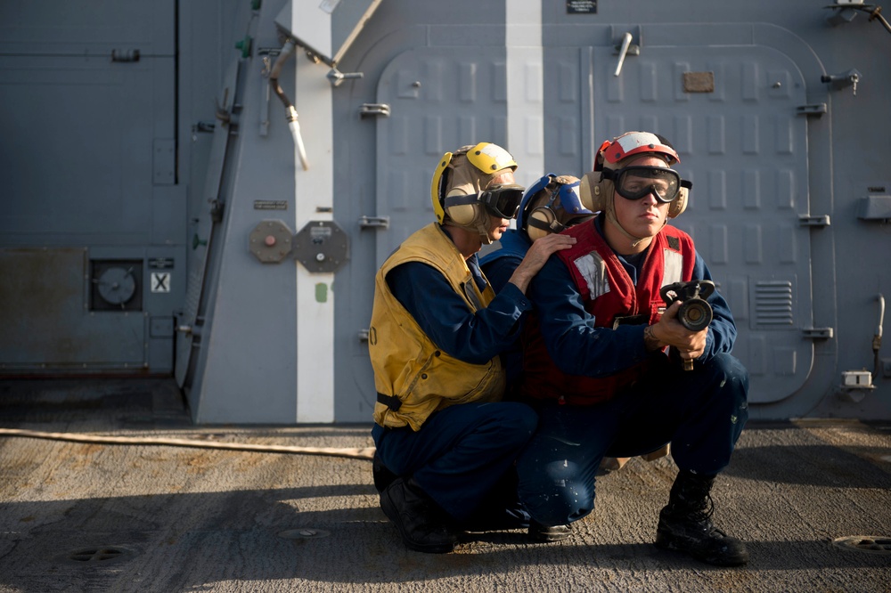 USS William P. Lawrence operations