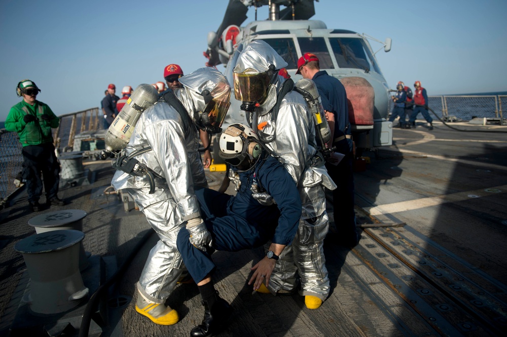 USS William P. Lawrence operations