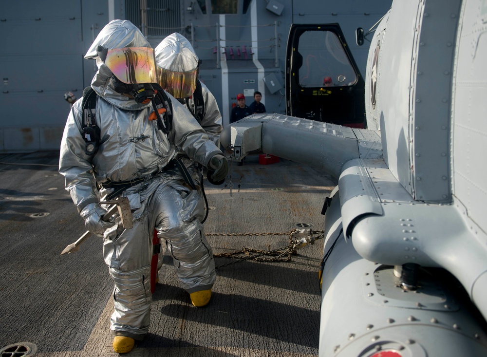 USS William P. Lawrence operations