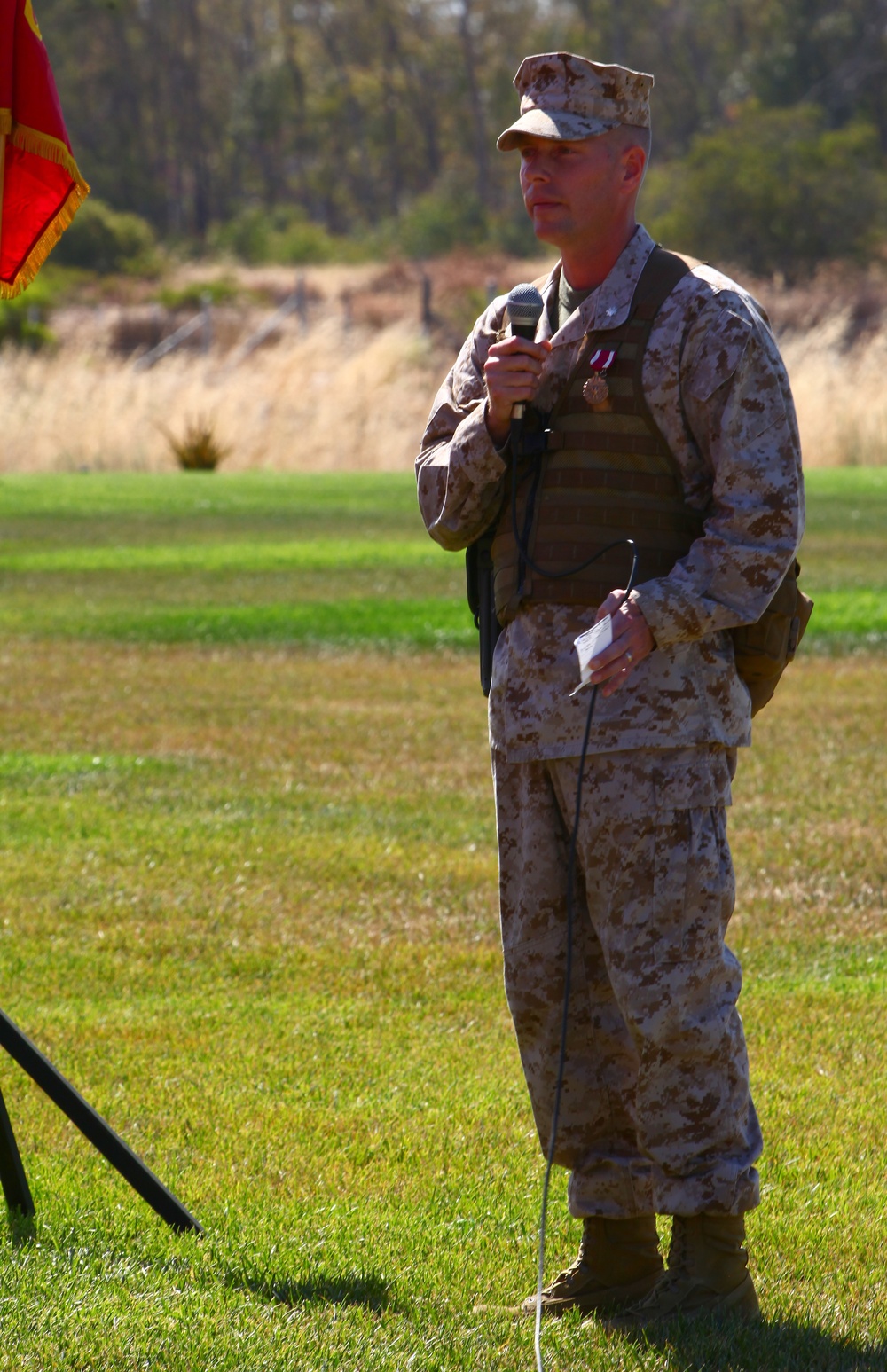 Changing hands: MWHS-3 gets new commanding officer