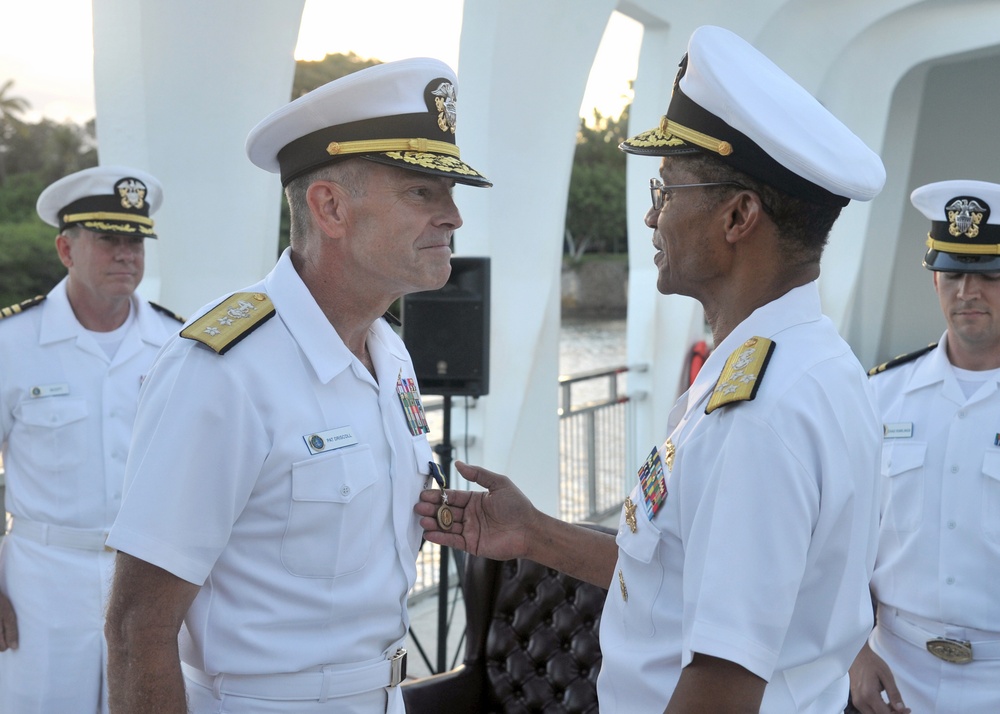 Rear Adm. Driscoll retirement ceremony