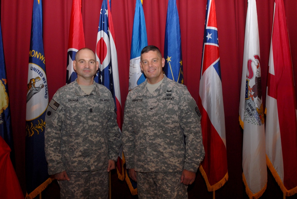 3The 371st assumes command of support operations in JSA Georgia