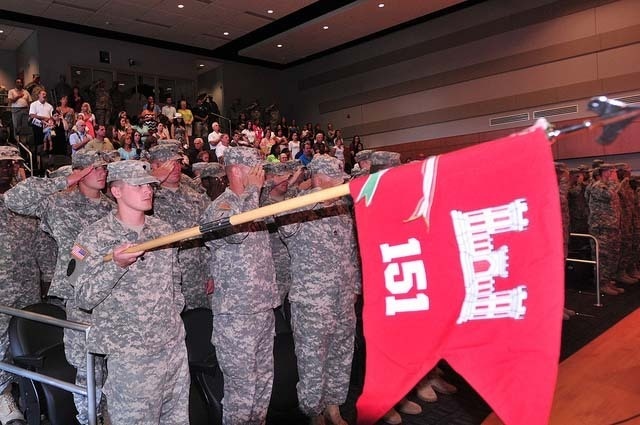 NC National Guard Engineers celebrate homecoming