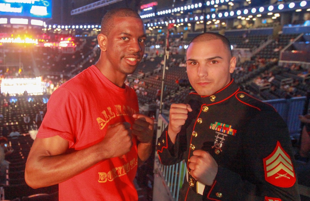 Coram, N.Y., native and Marine veteran reunites with recruiter friend