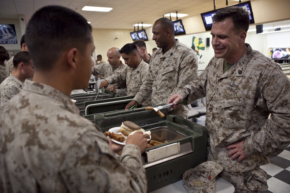 Marines show appreciation for 115 years of commitment from ’Docs’