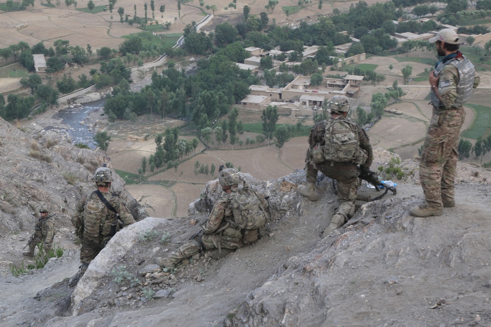 Patrol through Pech Valley