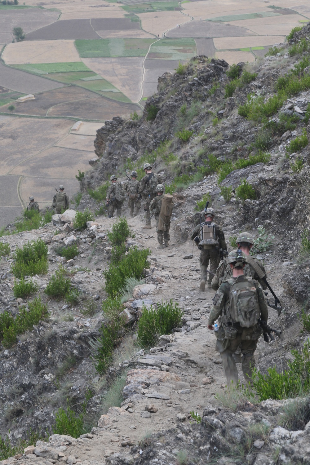 Patrol through Pech Valley