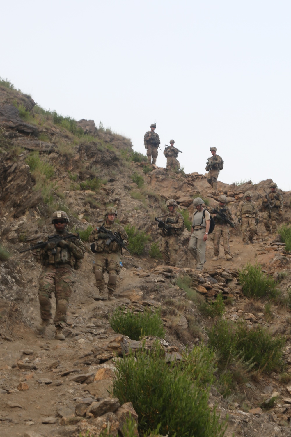 Patrol through Pech Valley