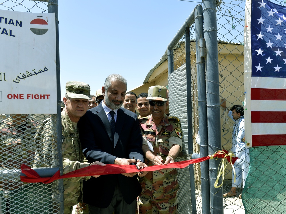 Egyptian field hospital re-opens on Bagram Air Field